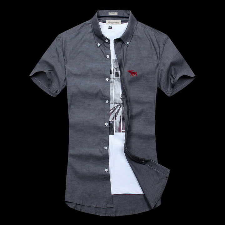 Nueva Abercrombie Fitch Hombres Algodón camiseta de verano AF6885